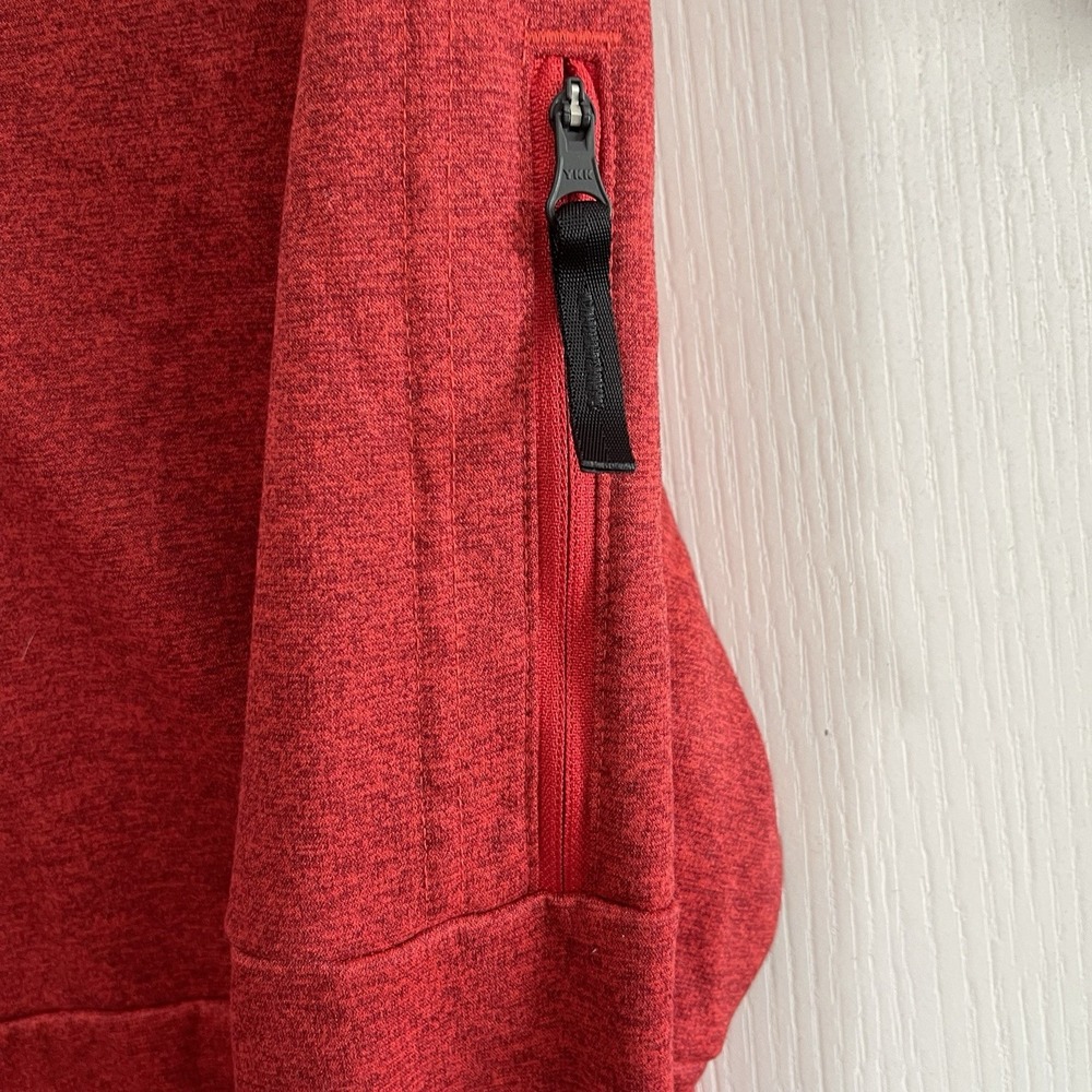 Nike Men's Therma-FIT Pullover Fitness Hoodie Red Heather DQ4834-677 Sz S - Picture 5 of 9